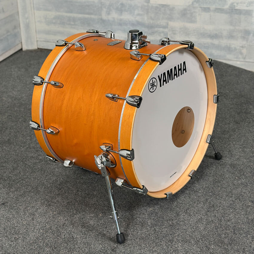 Used Yamaha Tour Custom Maple Bass Drum 20x15 Caramel Satin - Very Good - Drum Center Of Portsmouth