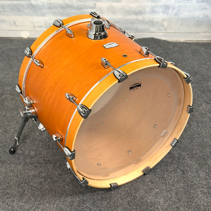 Used Yamaha Tour Custom Maple Bass Drum 20x15 Caramel Satin - Very Good - Drum Center Of Portsmouth