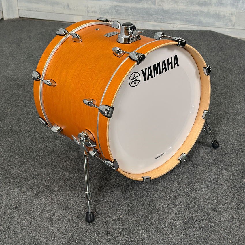 Used Yamaha Tour Custom Maple Bass Drum 18x14 Caramel Satin - Very Good - Drum Center Of Portsmouth