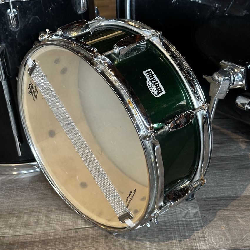 Used Misc 5pc Drumset Black Wrap - Good - Drum Center Of Portsmouth