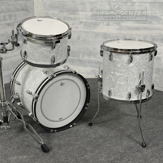Gretsch USA Custom 3pc Drum Set 18/12/14 60s Marine Pearl - Drum Center Of Portsmouth