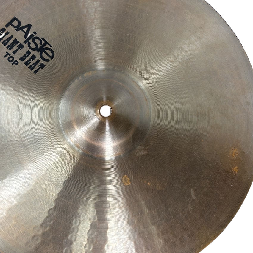 Used Paiste Giant Beat Hi Hat Cymbals 15" - Very Good - Drum Center Of Portsmouth