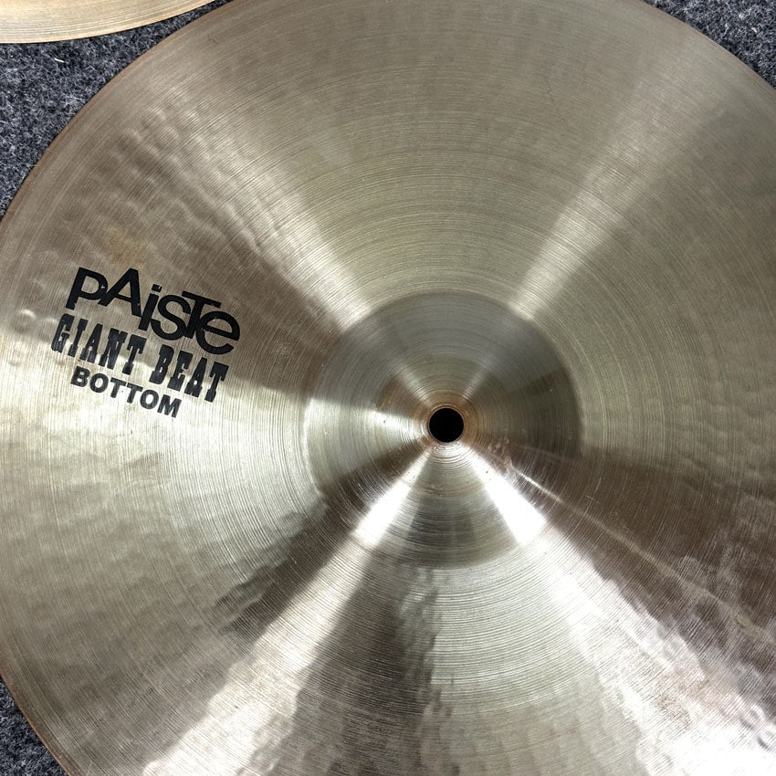 Used Paiste Giant Beat Hi Hat Cymbals 15" - Very Good - Drum Center Of Portsmouth