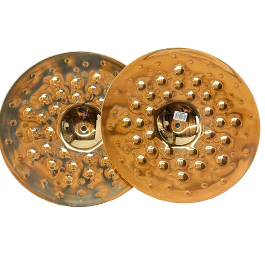Used Meinl Classics Custom Extreme Metal Hi Hat Cymbals 14" - Excellent - Drum Center Of Portsmouth