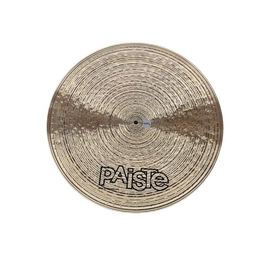 Used Paiste Signature Traditionals Light Flat Ride Cymbal 20" - Excellent - Drum Center Of Portsmouth