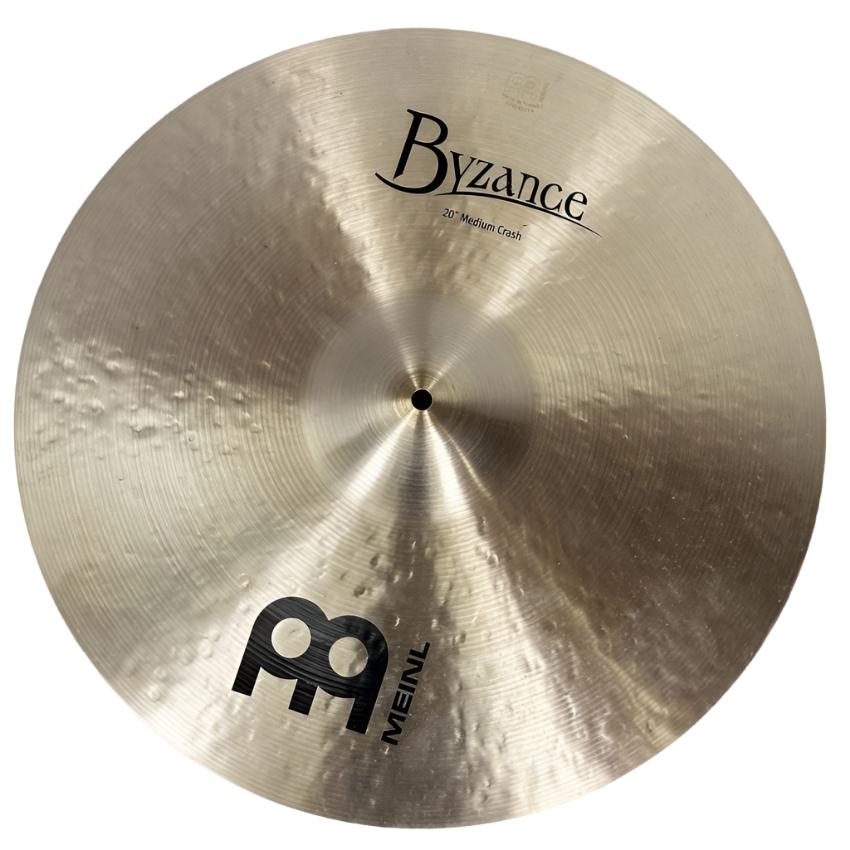 Used Meinl Byzance Traditional Medium Crash Cymbal 20" - Good - Drum Center Of Portsmouth