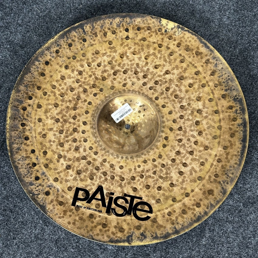 Used Paiste Signature Dark Energy Mark I Ride Cymbal 22" - Good - Drum Center Of Portsmouth