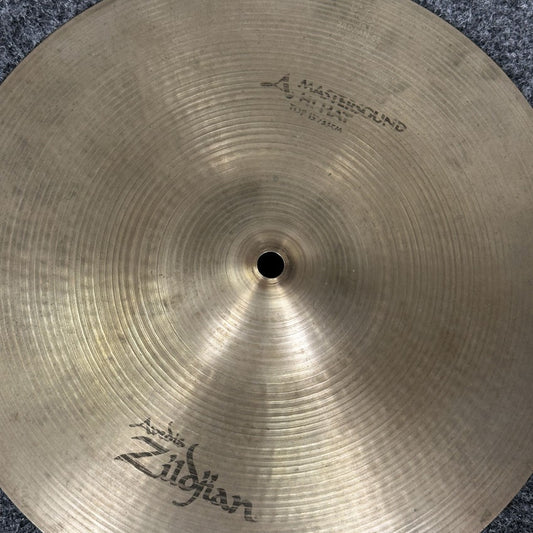 Used Zildjian A Mastersound HI Hat Cymbals 13" - Fair - Drum Center Of Portsmouth