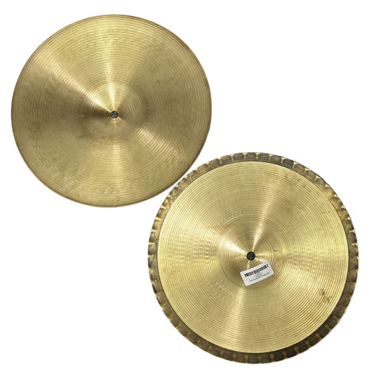 Used Zildjian A Mastersound HI Hat Cymbals 13" - Fair - Drum Center Of Portsmouth