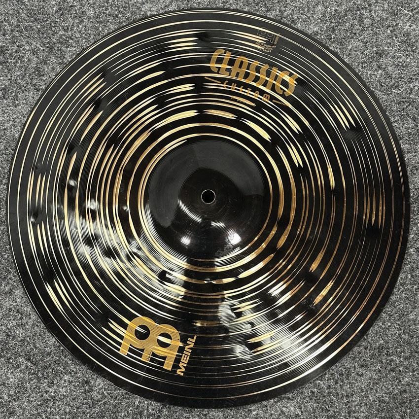 Used Meinl Classics Custom Dark Crash Cymbal 16" - Good - Drum Center Of Portsmouth
