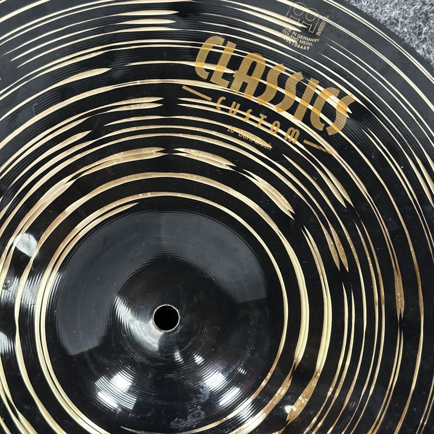 Used Meinl Classics Custom Dark Crash Cymbal 16" - Good - Drum Center Of Portsmouth