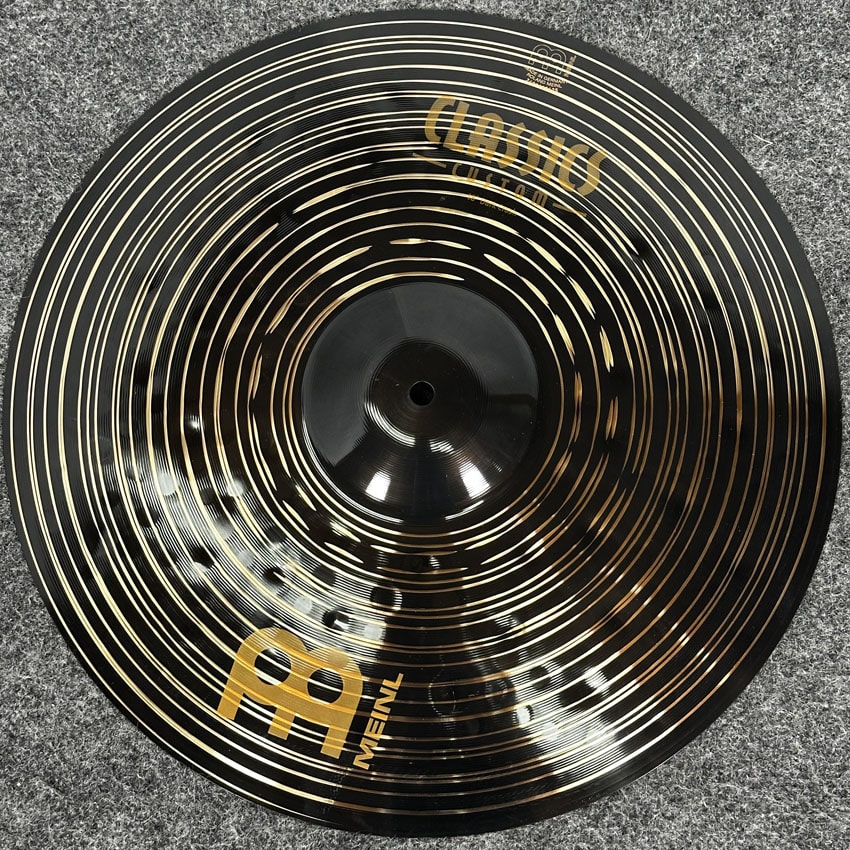 Used Meinl Classics Custom Dark Crash Cymbal 18" - Excellent - Drum Center Of Portsmouth