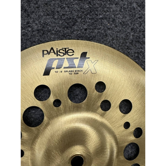 Used Paiste PST X Splash Stack Cymbal Top 10" - Excellent - Drum Center Of Portsmouth