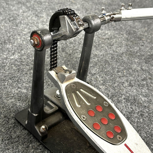 Used Pearl Eliminator Redline Double Bass Drum Pedal Chain Drive - Good - Drum Center Of Portsmouth