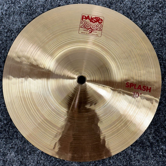 Used Paiste 2002 Splash Cymbal 10" - Good - Drum Center Of Portsmouth