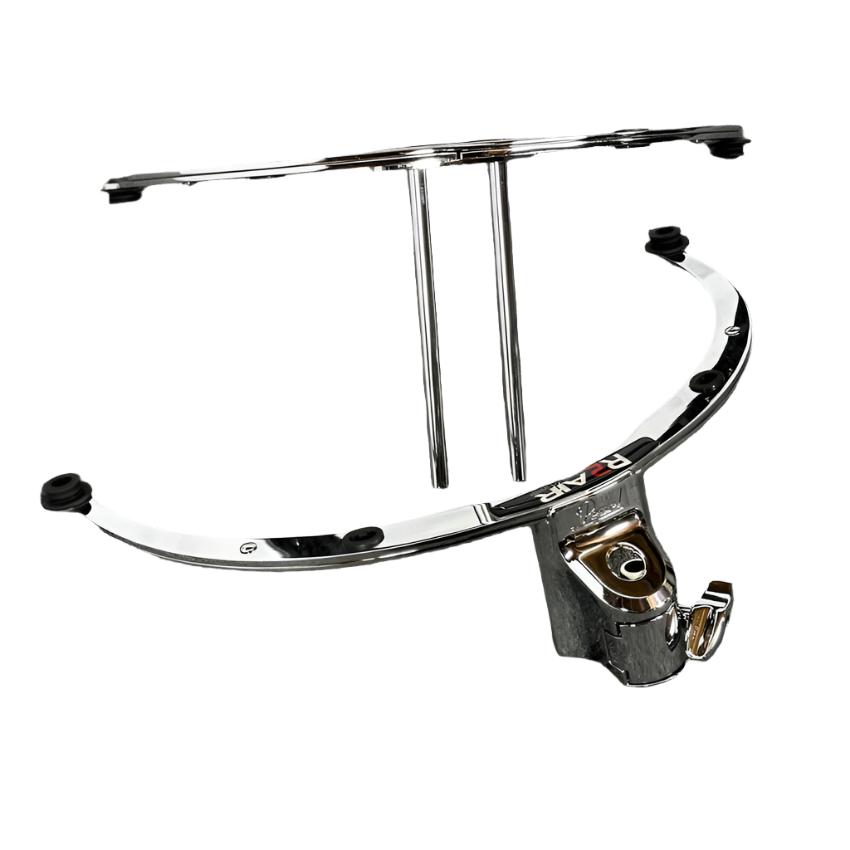 Used Pearl R2 Air Tom Mount w/L-Bracket 13x9/13x10 Chrome - Excellent - Drum Center Of Portsmouth