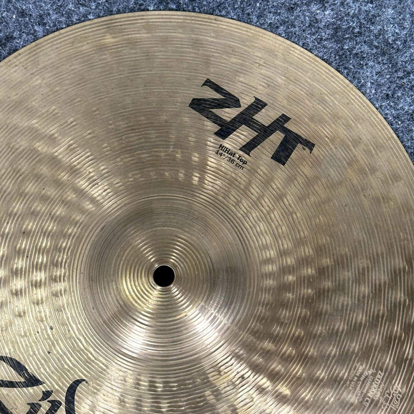 Used Zildjian ZHT Hi Hat Cymbals 14" - Good - Drum Center Of Portsmouth