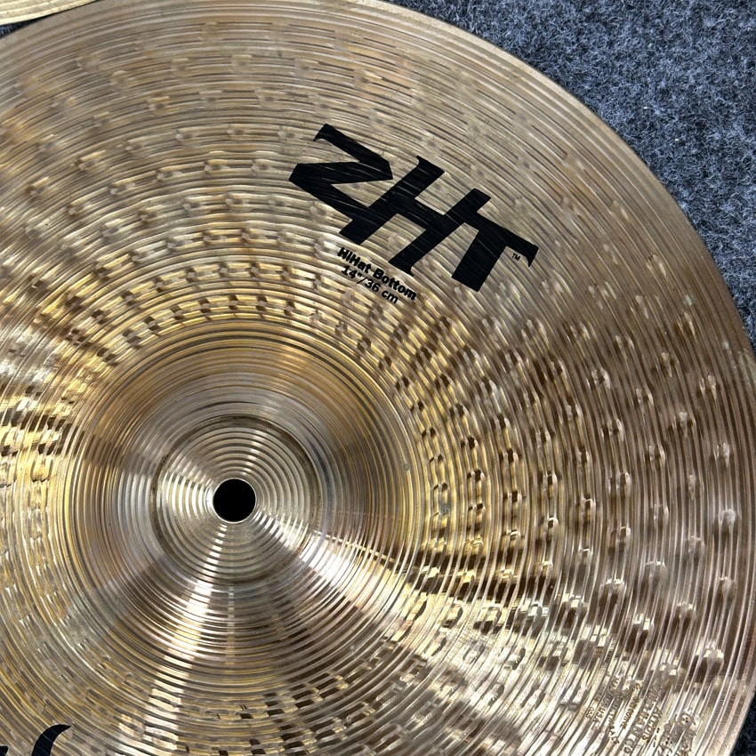 Used Zildjian ZHT Hi Hat Cymbals 14" - Good - Drum Center Of Portsmouth