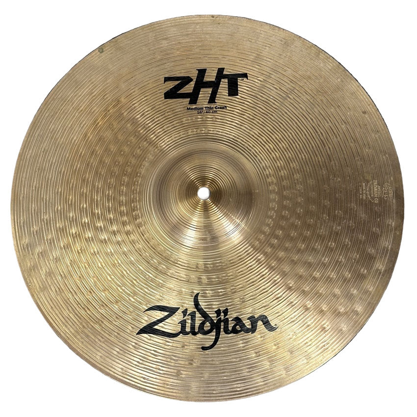 Used Zildjian ZHT Medium Thin Crash Cymbal 16" - Good - Drum Center Of Portsmouth