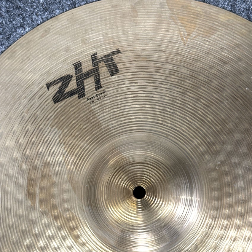 Used Zildjian ZHT Fast Crash Cymbal 18" - Good - Drum Center Of Portsmouth