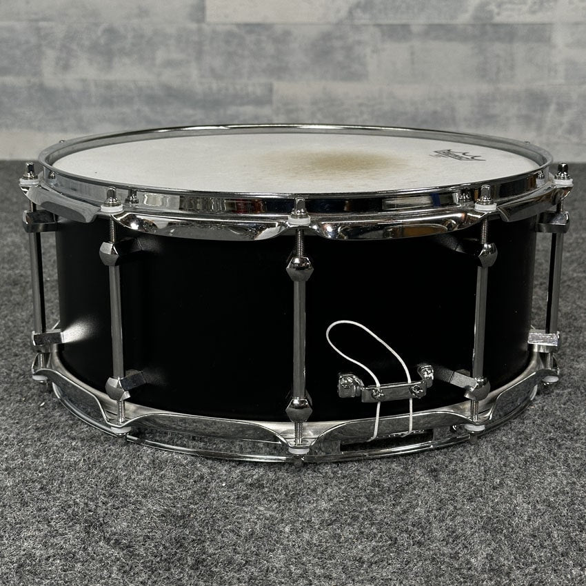 Used Noble & Cooley Alloy Classic Snare Drum 14x6 Black w/Chrome Hardware - Good - Drum Center Of Portsmouth