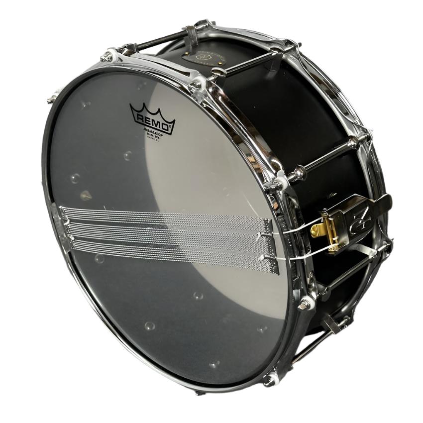 Used Noble & Cooley Alloy Classic Snare Drum 14x6 Black w/Chrome Hardware - Good - Drum Center Of Portsmouth