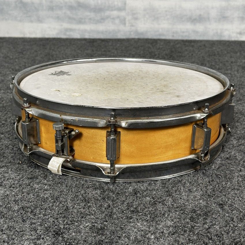 Used Ludwig Classic Maple Snare Drum 13x3.5 Natural Maple Gloss - Fair - Drum Center Of Portsmouth