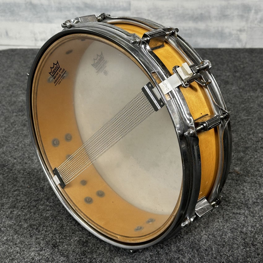 Used Ludwig Classic Maple Snare Drum 13x3.5 Natural Maple Gloss - Fair - Drum Center Of Portsmouth