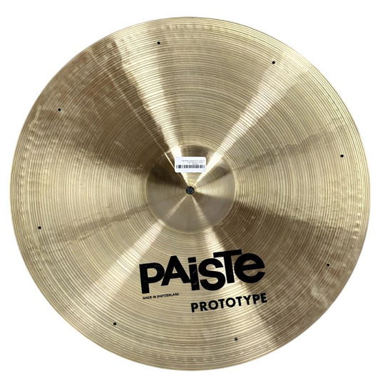 Used Paiste Prototype Ride Cymbal 22 - Good - Drum Center Of Portsmouth