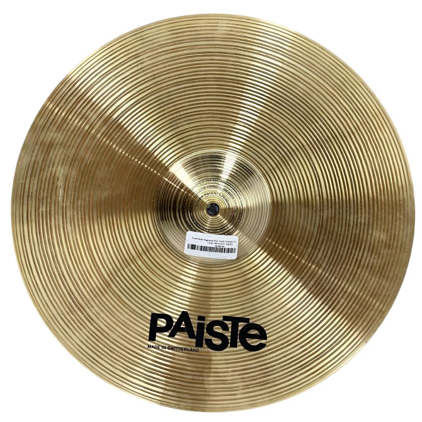 Used Paiste Signature Fast Crash Cymbal 15 - Very Good - Drum Center Of Portsmouth