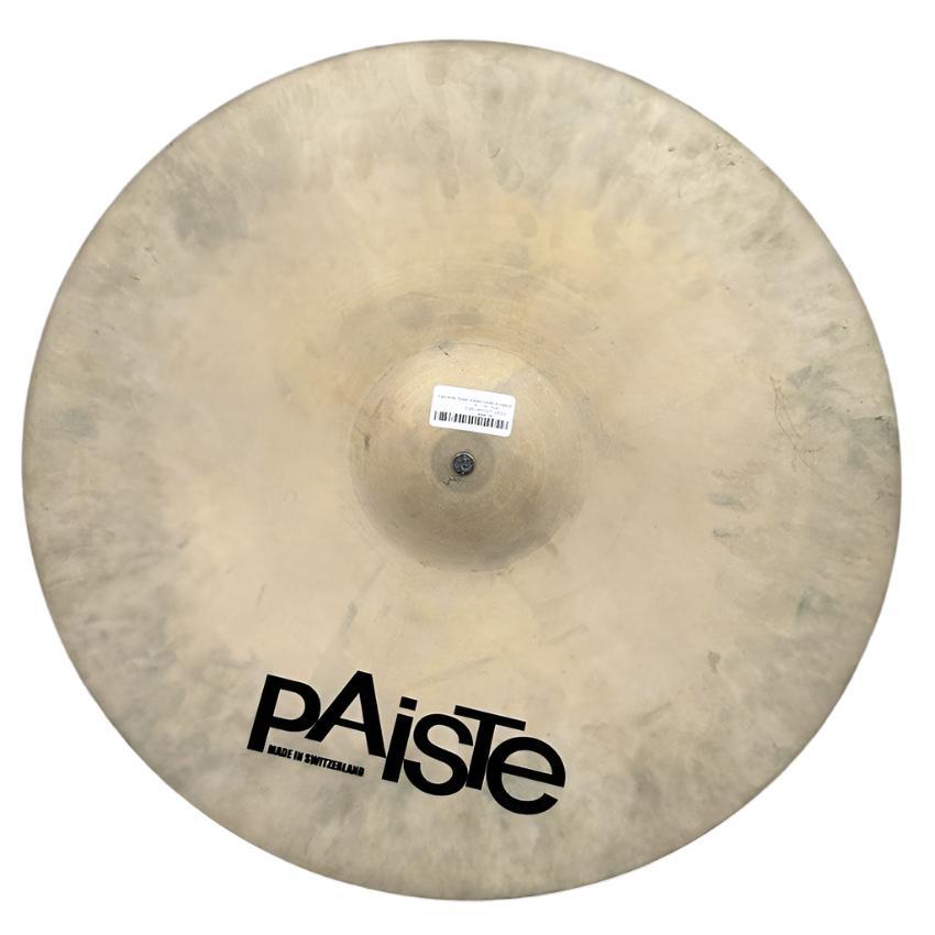 Used Paiste Twenty Masters Collection Dark Dry Ride Cymbal 20 - Very Good - Drum Center Of Portsmouth