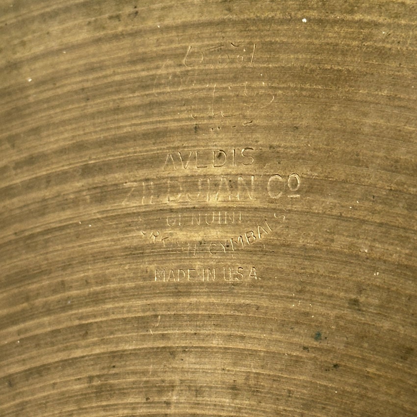 Used Vintage Zildjian A Hi Hat Bottom Cymbal 14" - Fair - Drum Center Of Portsmouth