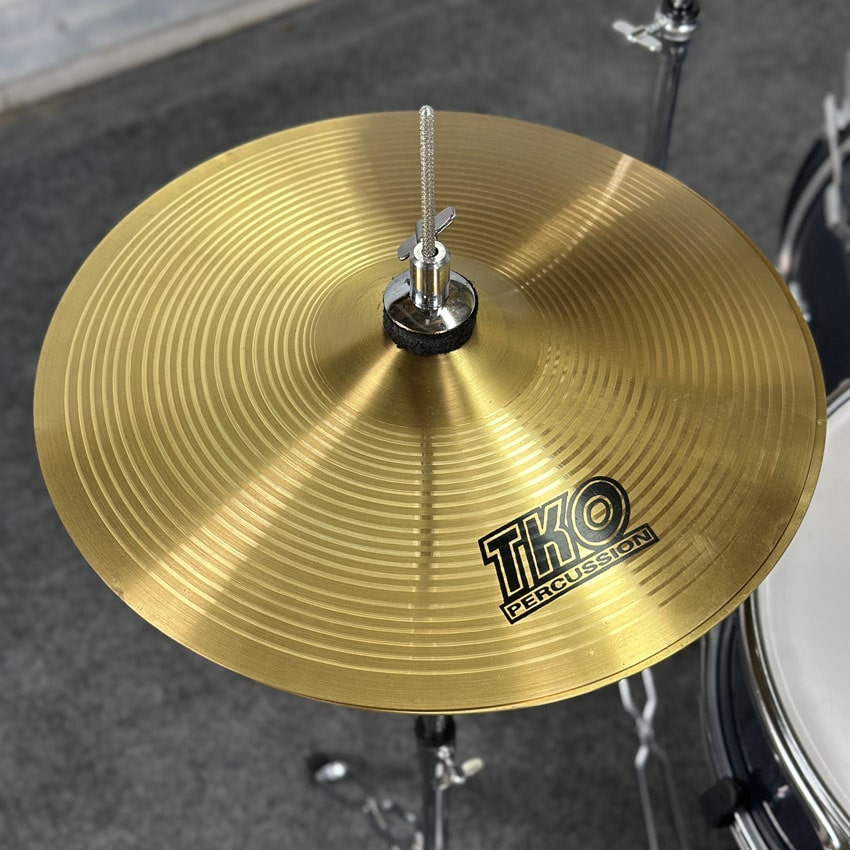Used Enforcer 5pc Drum Set Compete w/Cymbals & Hw, Blue - Very Good - Drum Center Of Portsmouth
