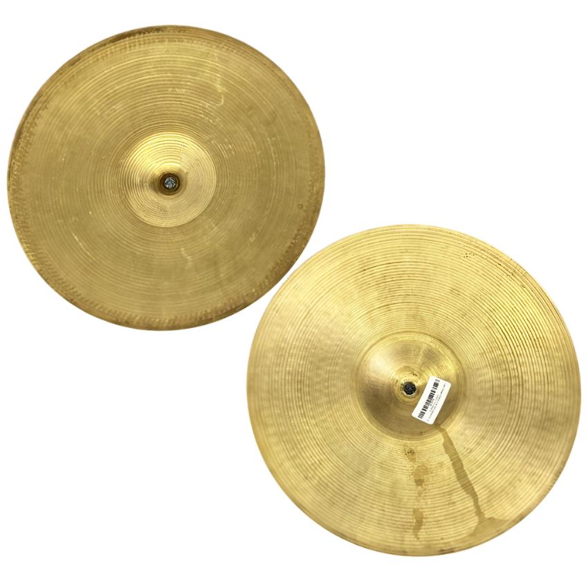 Used Vintage Zildjian A Hi Hat Cymbals 14" - Good - Drum Center Of Portsmouth