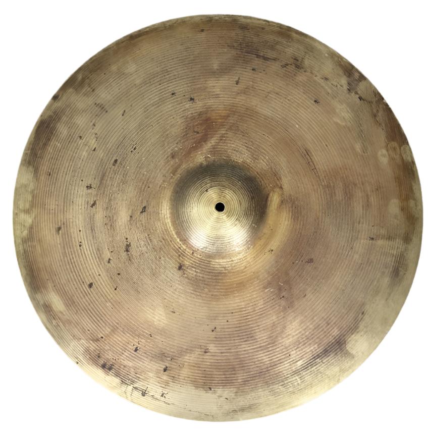Used Vintage Paiste Formula 602 Ride Cymbal 22 Pre-Serial - Fair - Drum Center Of Portsmouth