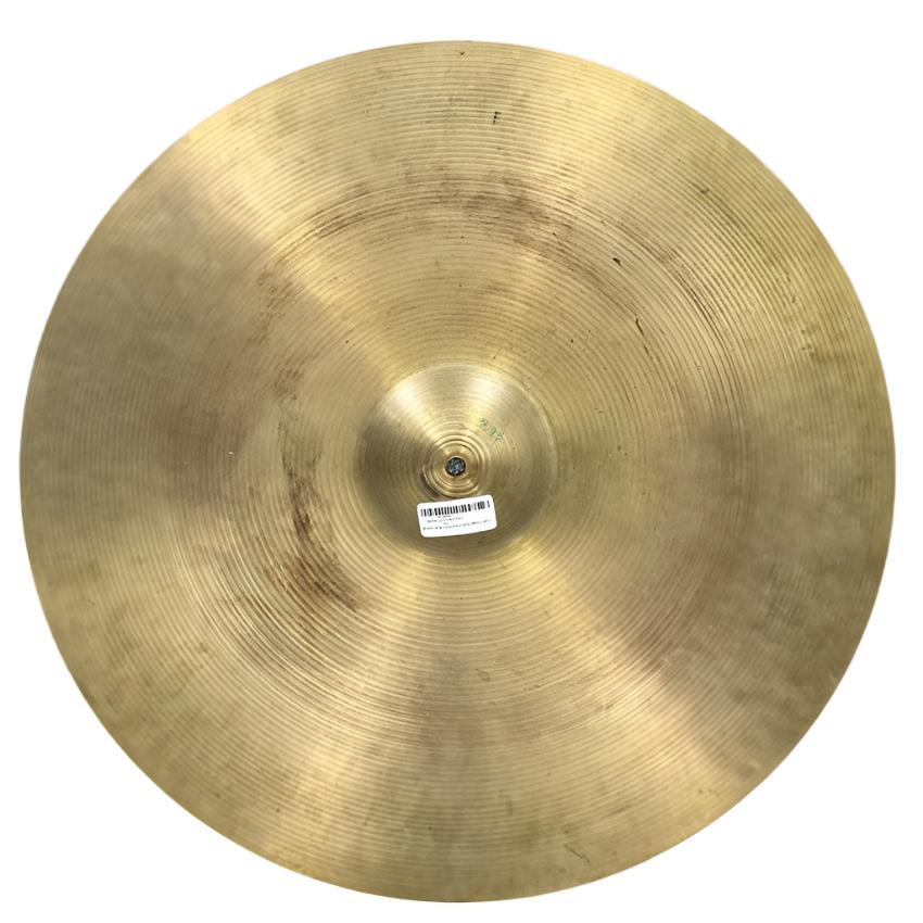 Used Vintage Paiste Formula 602 Ride Cymbal 22 Pre-Serial - Fair - Drum Center Of Portsmouth