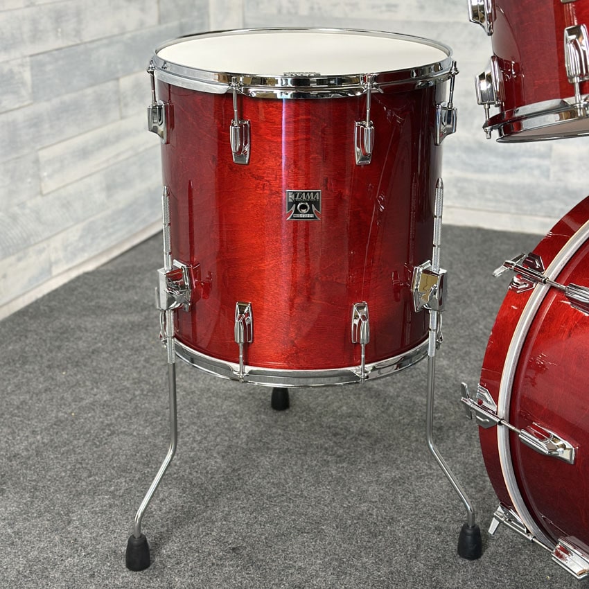 Used Tama 50th Limited Superstar Reissue 4pc Drum Set Cherry Wine - Very Good - Drum Center Of Portsmouth