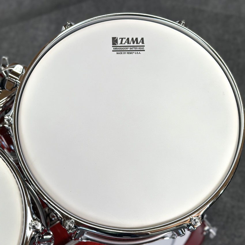 Used Tama 50th Limited Superstar Reissue 4pc Drum Set Cherry Wine - Very Good - Drum Center Of Portsmouth