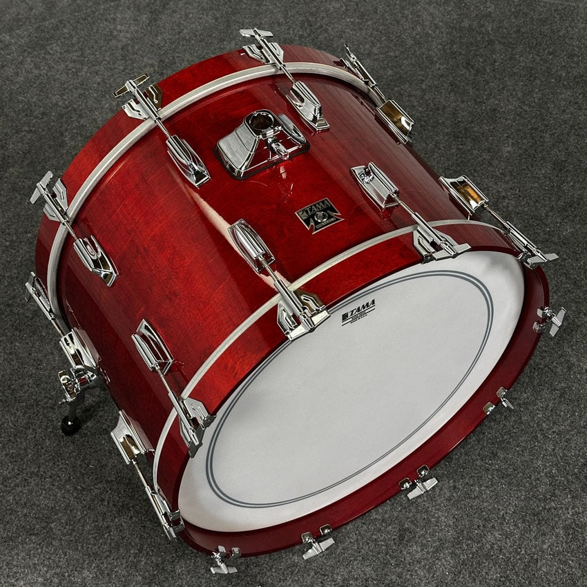 Used Tama 50th Limited Superstar Reissue 4pc Drum Set Cherry Wine - Very Good - Drum Center Of Portsmouth
