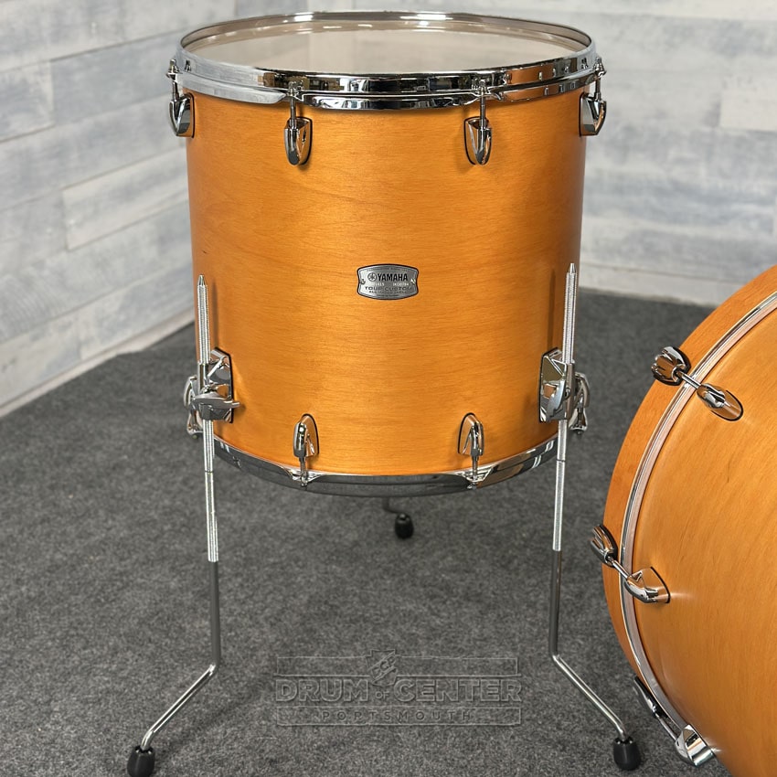 Yamaha Tour Custom Maple 4pc Drum Set 22/13/16/14 Caramel Satin - Drum Center Of Portsmouth