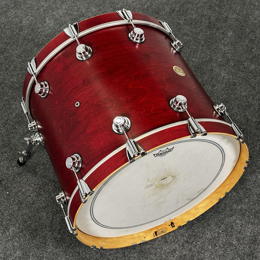 Used DW Collectors Maple 6pc Drum Set Satin Cherry Oil - Good - Drum Center Of Portsmouth