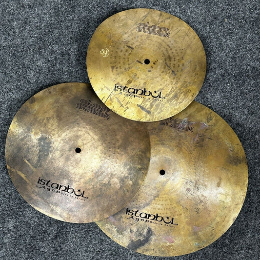 Used Istanbul Agop Clap Stack Cymbal Trio - Very Good - Drum Center Of Portsmouth