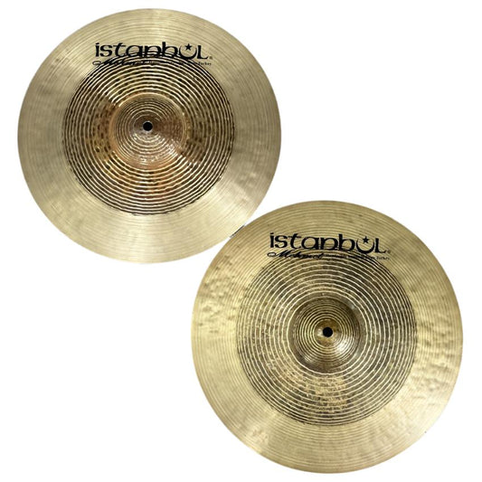 Used Istanbul Mehmet Empire Hi Hat Cymbals 14 - Very Good - Drum Center Of Portsmouth