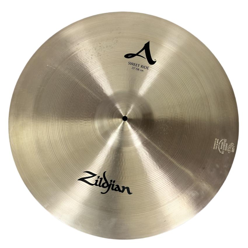 Used Zildjian A Sweet Ride Cymbal 23" - Fair - Drum Center Of Portsmouth