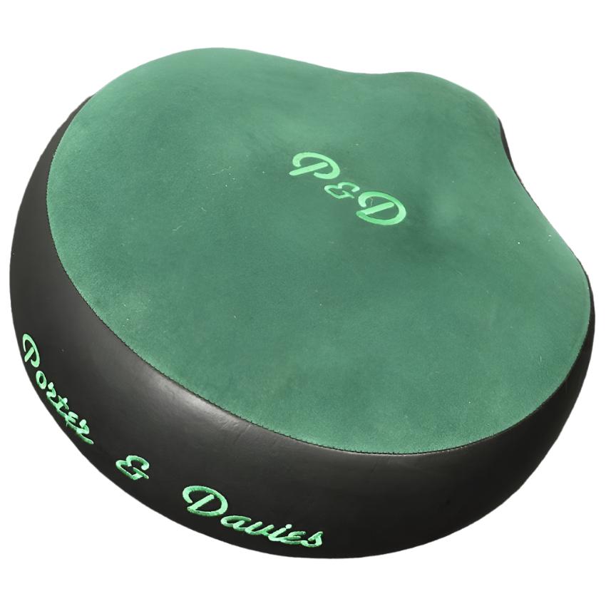 Used Porter & Davies Seat Top Only Saddle Green - Very Good - Drum Center Of Portsmouth