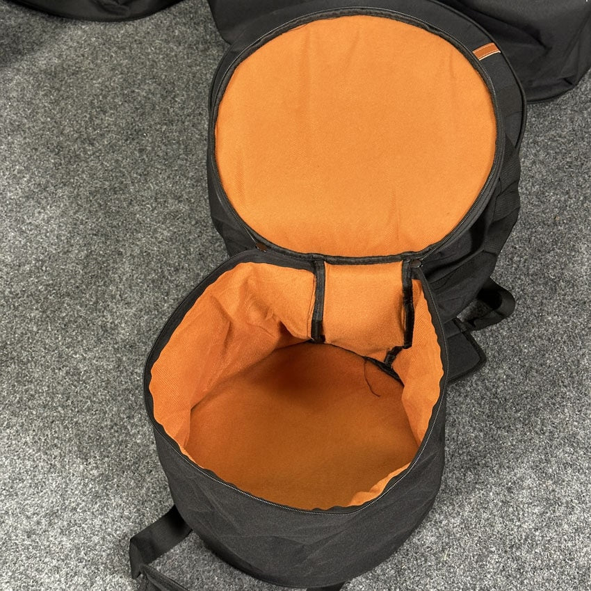 Used Vangoa 5pc Drum Bag Case Set - Very Good - Drum Center Of Portsmouth