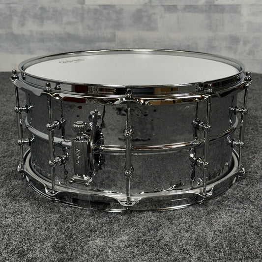 Used Ludwig Supraphonic Hammered Snare Drum 14x6.5 w/Tube Lugs - Drum Center Of Portsmouth