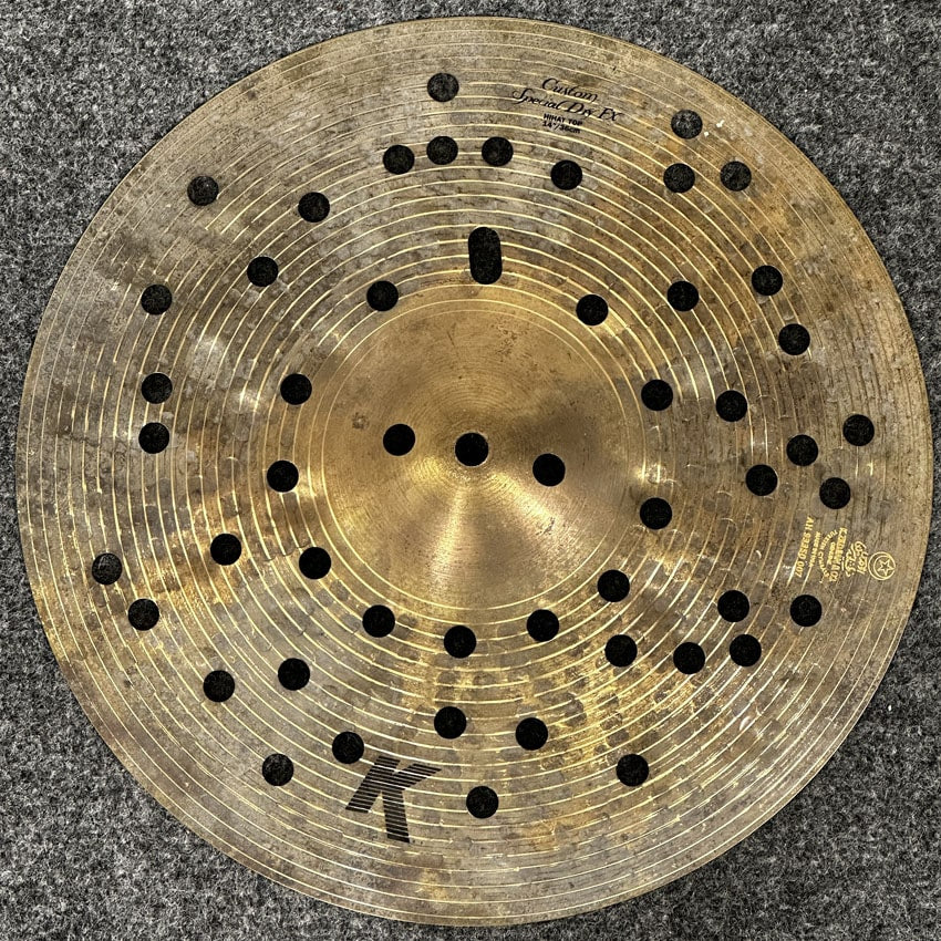 Used Zildjian K Custom Special Dry FX Hi Hat Cymbal 14" Top ONLY - Excellent - Drum Center Of Portsmouth