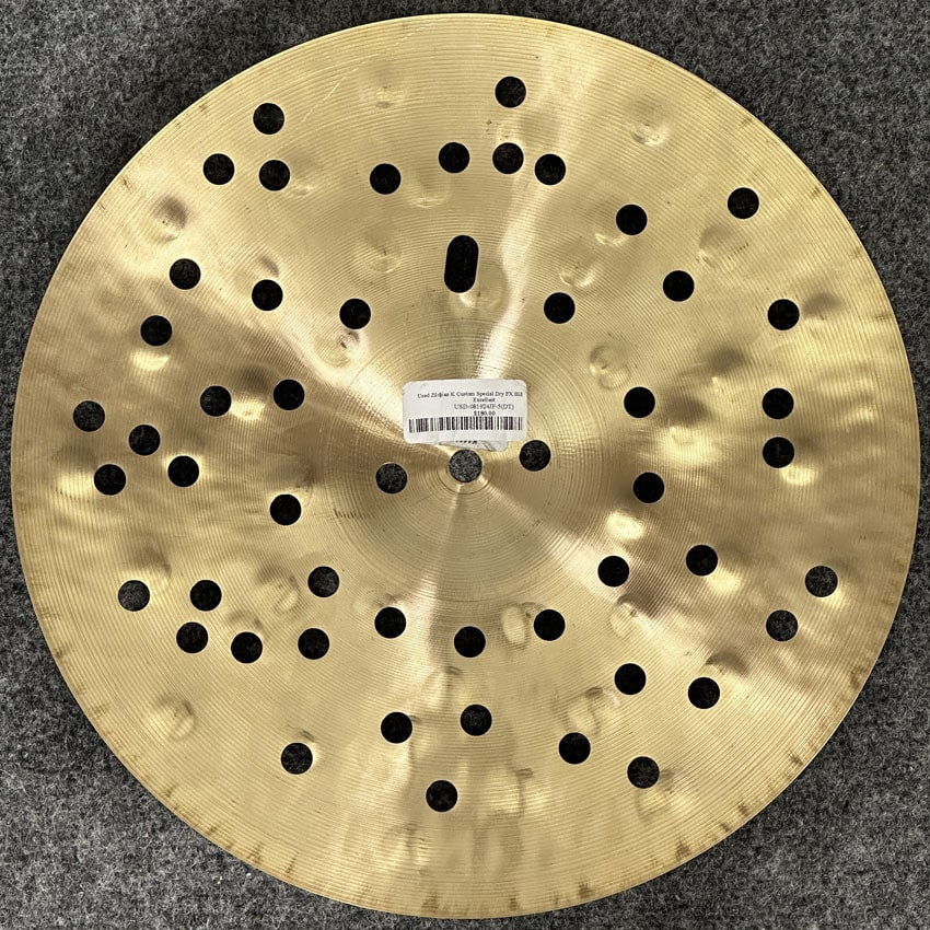 Used Zildjian K Custom Special Dry FX Hi Hat Cymbal 14" Top ONLY - Excellent - Drum Center Of Portsmouth