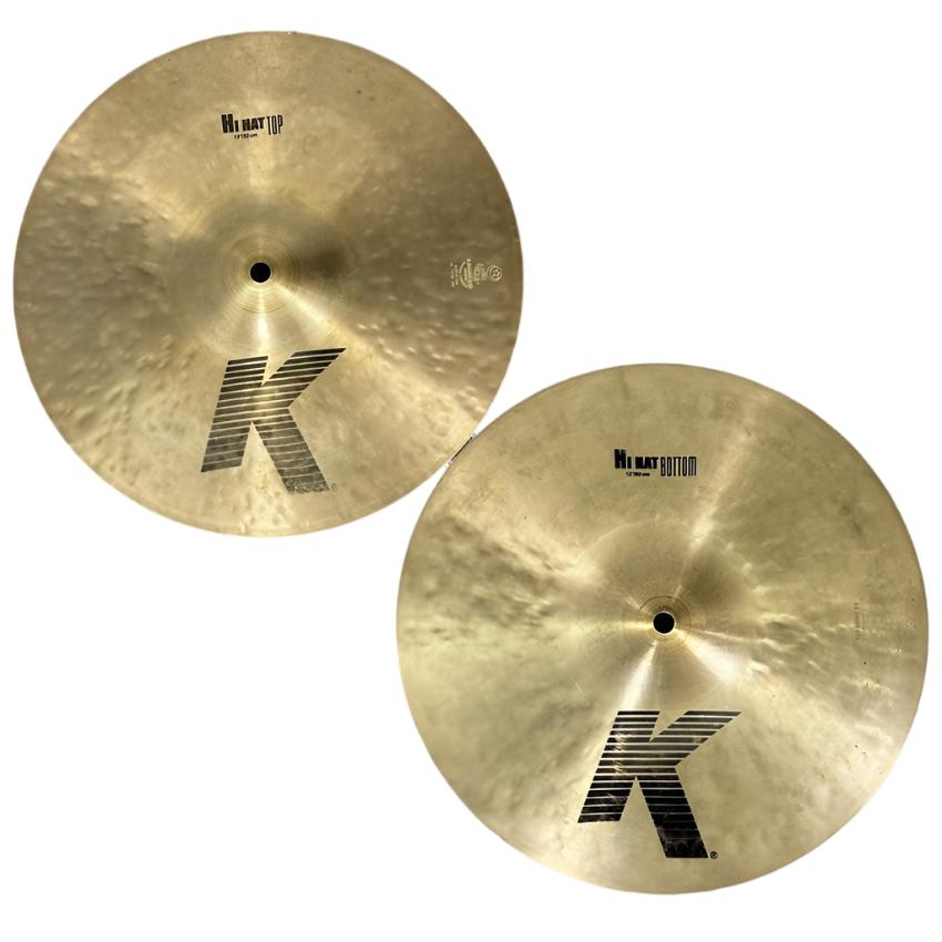 Used Zildjian K Hi Hat Cymbals 13" - Very Good - Drum Center Of Portsmouth